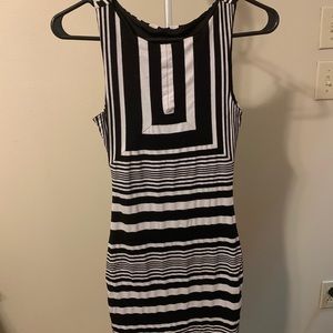 Bebe B/W Dress